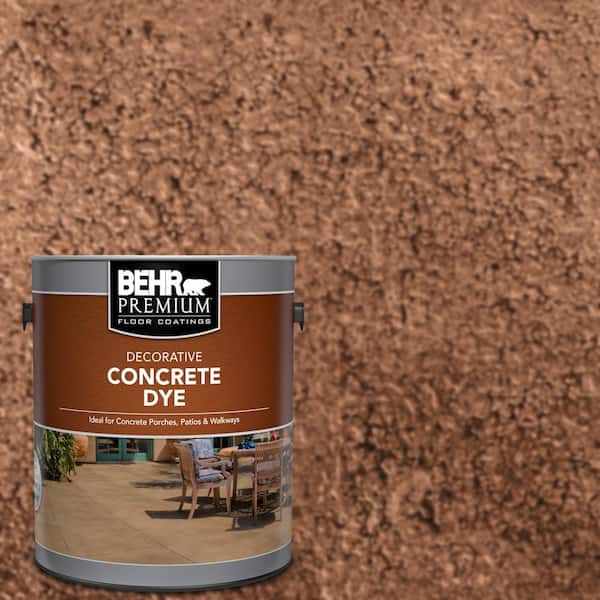 BEHR Premium 1 gal. #CD-802 Cedar Blush Interior/Exterior Concrete Dye