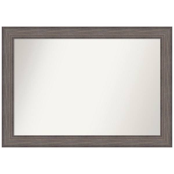Amanti Art Country Barnwood 41 in. x 29 in. NonBeveled Rustic