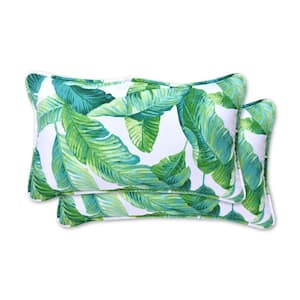 20 in. x 12 in. Hanalei Outdoor Lumbar Pillow (2 Pack)