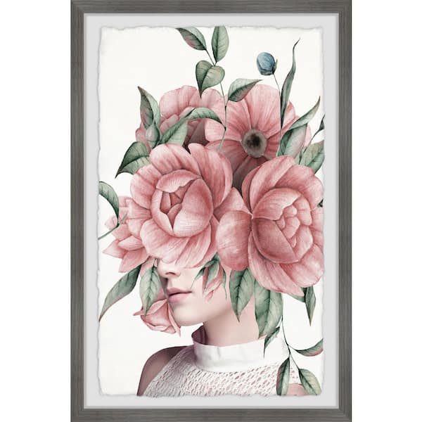 Unbranded "Simple Beauty" by Marmont Hill Framed People Art Print 18 in. x 12 in.