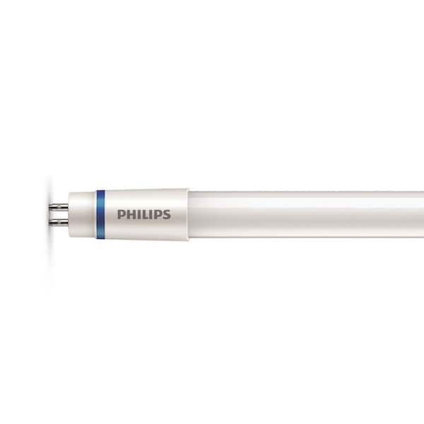 Philips 28W Equivalent 46 in. High Efficiency Linear T5 Type A InstantFit Cool White LED Tube Light Bulb (4000K) (30-Pack)