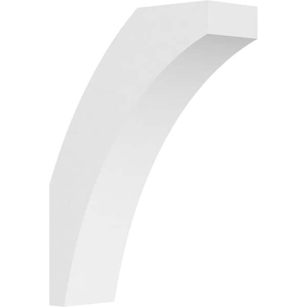 Ekena Millwork Standard Thorton 3 in. W x 14 in. H x 10 in. D Polyurethane Knee Brace