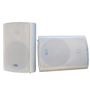 6.50 in. Bluetooth Indoor/Outdoor Weatherproof Patio Speakers Wireless Outdoor Speakers, Gray