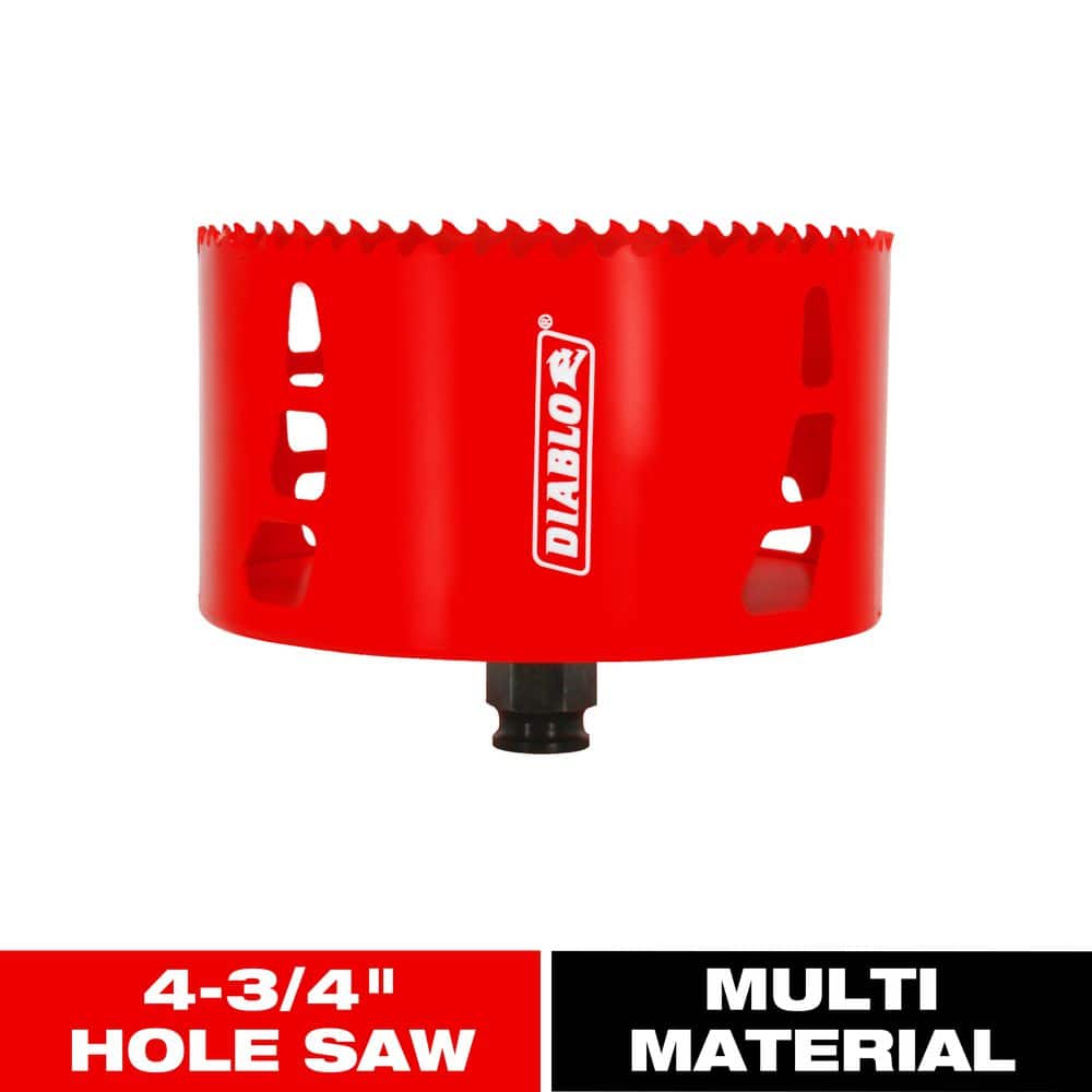 4-3/4 in. Bi-Metal Hole Saw with 2-3/8 in. Cutting Depth price history on PriceWatchPro