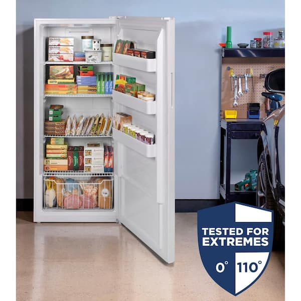 GE® 21.3 Cu. Ft. Frost-Free Garage Ready Upright Freezer