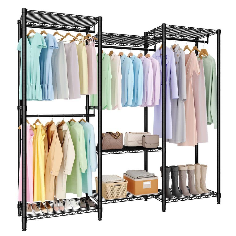 Garvee Clothes Rack, Free Standing Garment Rack for Hang Clothes ...