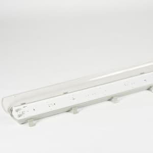 4 ft. 2-Light, 32-Watt, T8/T12 LED White Vapor Tight 6500K (LED Tubes Included)