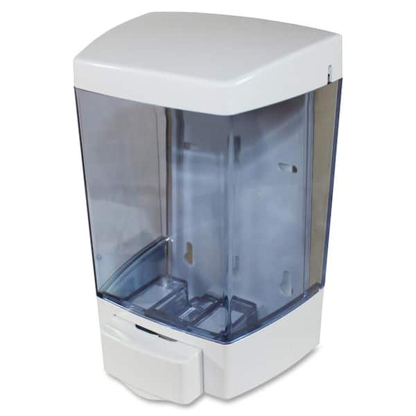 Genuine Joe 46 fl. oz. 1360 ml Liquid Soap Dispenser in White