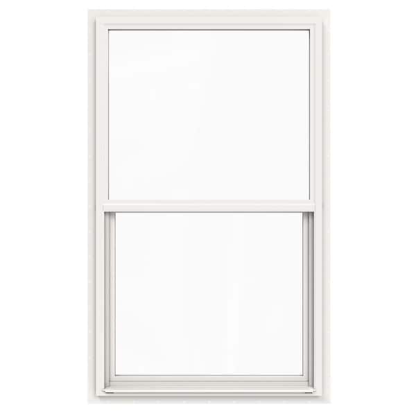 JELD-WEN 36 in. x 60 in. V-4500 Series White Single-Hung Vinyl Window with Fiberglass Mesh Screen