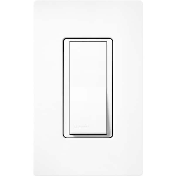 Claro On/Off Switch, 15-Amp/4-Way, Brilliant White (SC-4PS-BW)