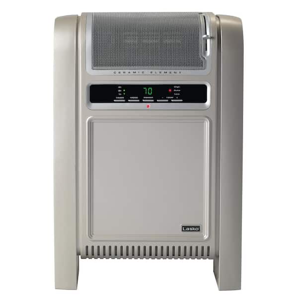 Lasko Cyclonic 1500-Watt Electric Ceramic Portable Oscillating Space Heater with Digital Display and a Timer