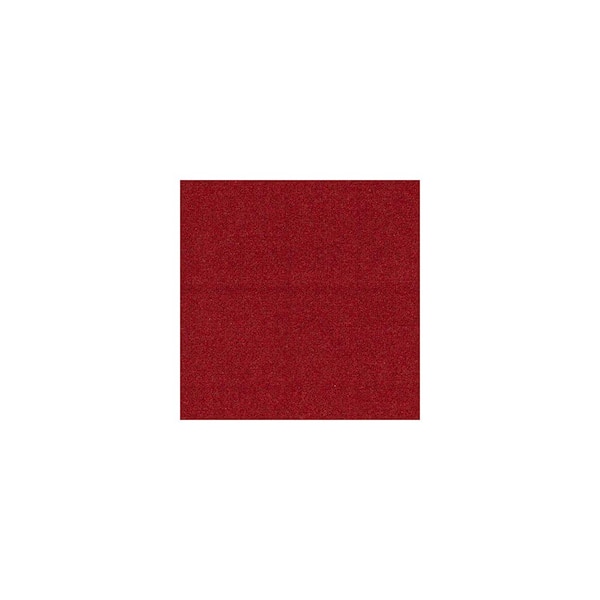 Sweet Home Collection Non-Slip Rubberback Modern Solid Design 3x10 Indoor Runner Rug, 2 ft. 7 in. x 9 ft. 10 in., Red