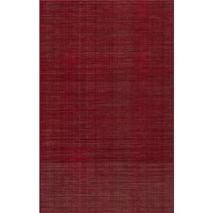 Williamsburg Solid Red 5' 0 x 8' 0 Area Rug