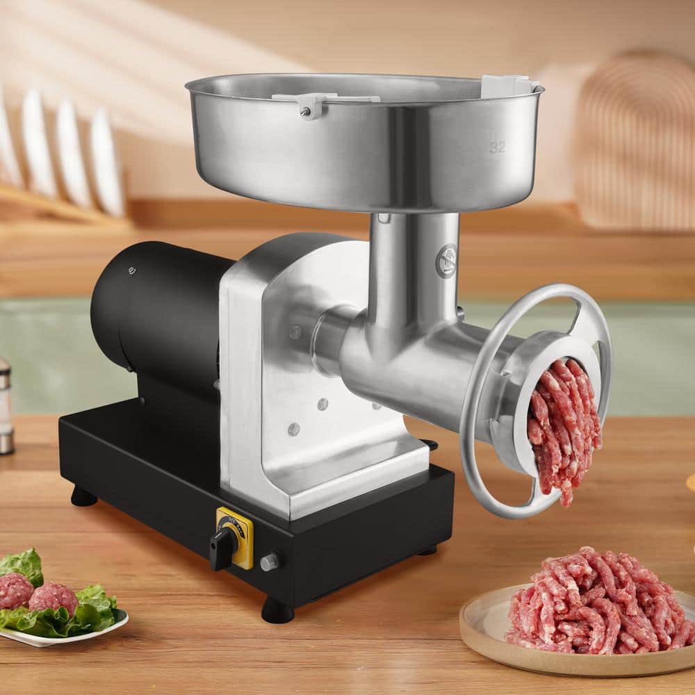 Heavy Duty Stainless Steel Electric Meat Grinder with Sausage Stuffer