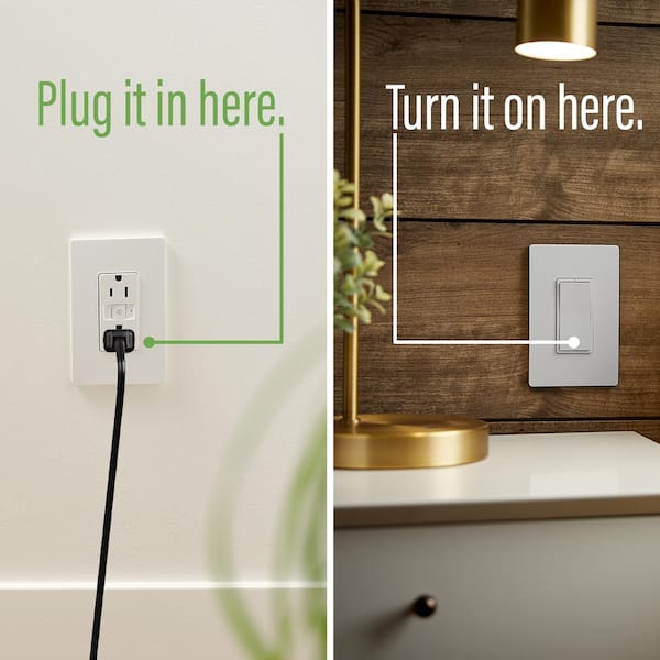 Legrand WNRR20WH Radiant - 20A Smart Outlet with Netatmo-White Finish