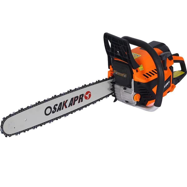20 in. Chainsaw Gas, 52CC Gasoline Chain Saw for Trees, Wood Cutting 2-Cycle EPA Compliant