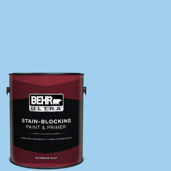 BEHR ULTRA 1 gal. #P510-2 Mediterranean Charm Flat Exterior Paint & Primer