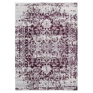 Abigail Lileth Wine 12 ft. 6 in. x 15 ft. Area Rug