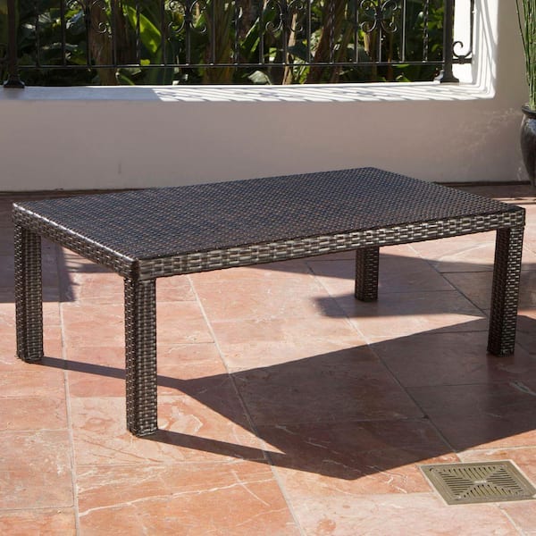 espresso outdoor coffee table