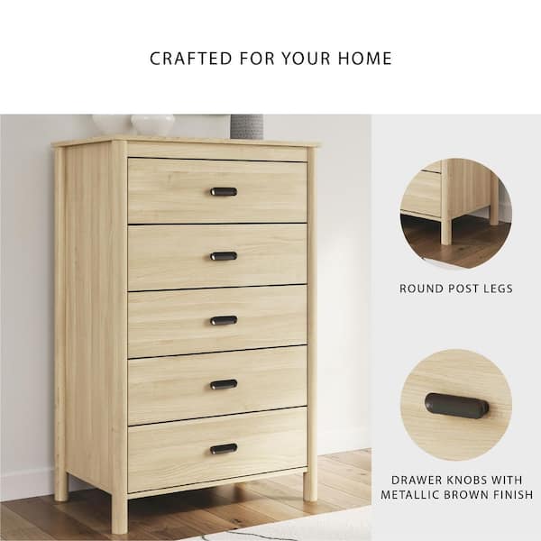 signature design by ashley cabinella dresser Amazon.com: Signature Design by Ashley Cabinella 6 Drawer Dresser, Natural Replicated Ash Wood Finish, Engineered Wood Construction, Casual Storage for Bedroom, Tan, 62" W : Home & Kitchen
