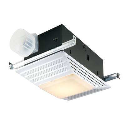 1,300-Watt Recessed Convection Heater with Light in White
