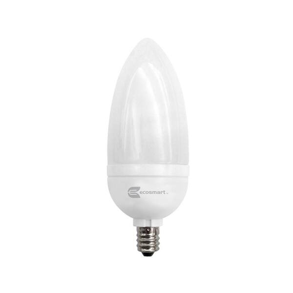 EcoSmart 40W Equivalent Daylight  Deco CFL Light Bulb (6-Pack)