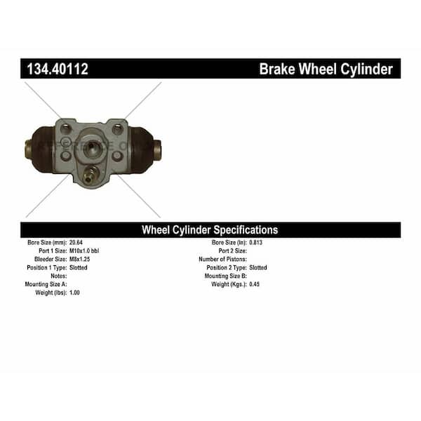 Centric Parts Drum Brake Wheel Cylinder 2003-2007 Honda Accord 2.4L