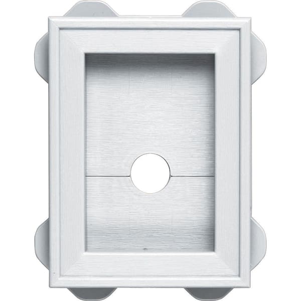 White Builders Edge 130110010001 Electrical Mounting Block 001 