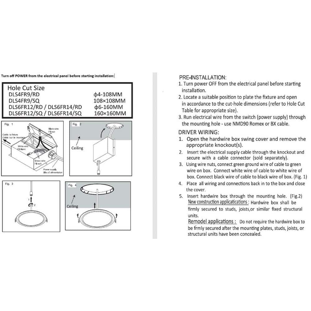 White Aluminum 4" Round LED Downlight with Selectable CCT