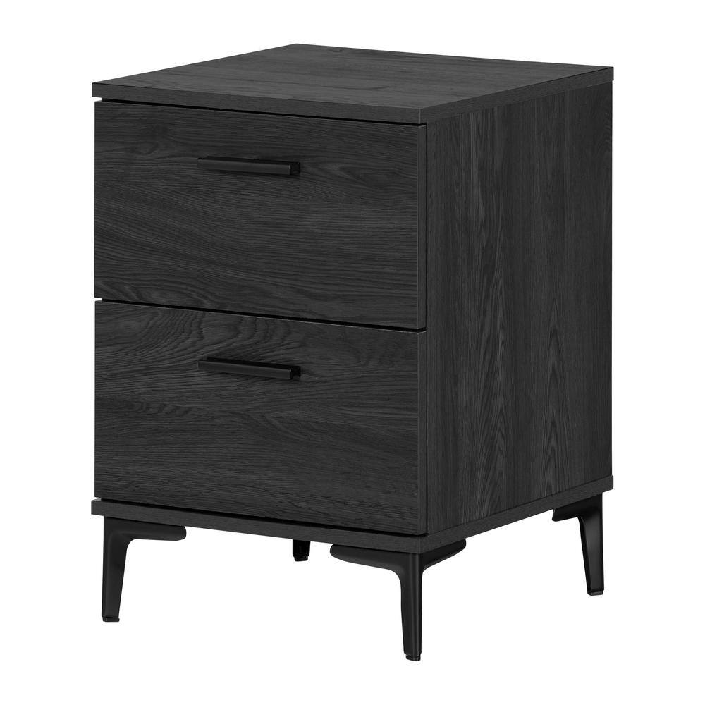 Musano Gray Oak 16.75 in. Nightstand
