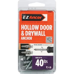 1 in. Hollow Door and Drywall Anchors (25-Pack)