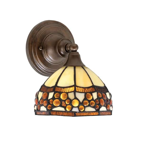 Unbranded Fulton 1-Light Bronze Wall Sconce