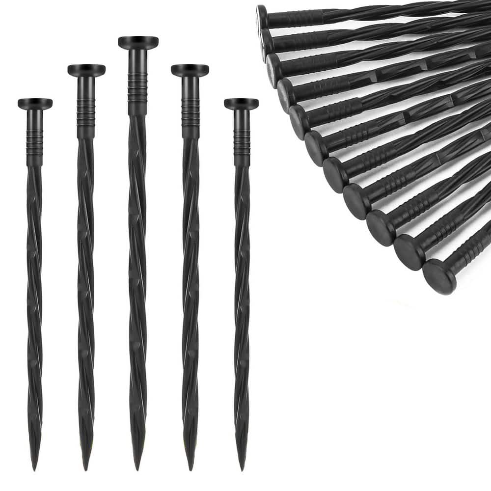 8 in. Black Nylon Spiral Landscape Edging Stakes, 100-Pack price history on PriceWatchPro