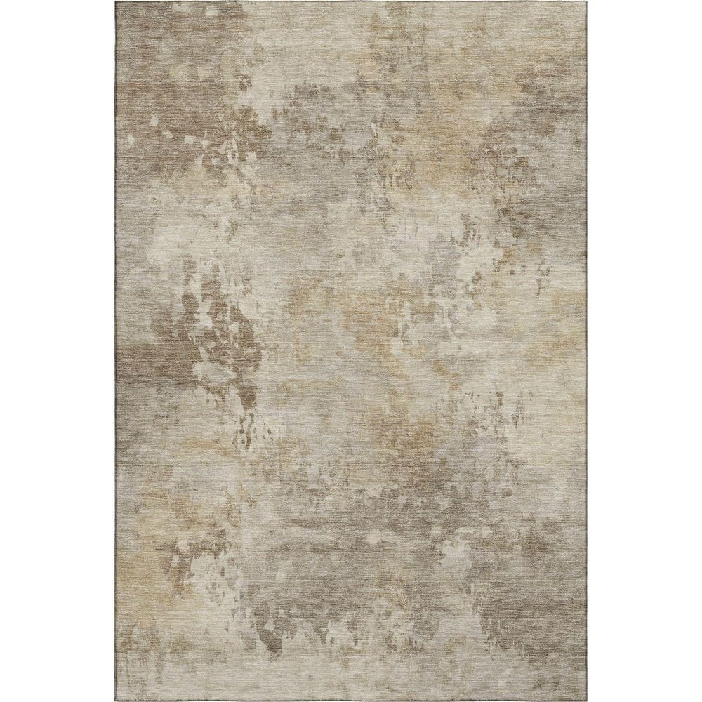 Mayfield Premium Machine Washable Abstract AMF2073 Tan 10 ft. x 14 ft. Area Rug price history on PriceWatchPro
