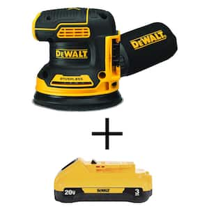 20V MAX XR Cordless Brushless 5 in. Random Orbital Sander and (1) 20V 3.0Ah Battery