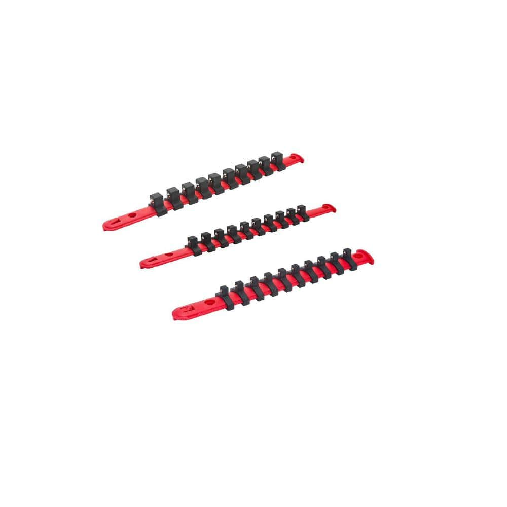 TOOLFLEX Multipurpose Red Hook for Rail System (3-Pack) P01H-2 - The Home  Depot