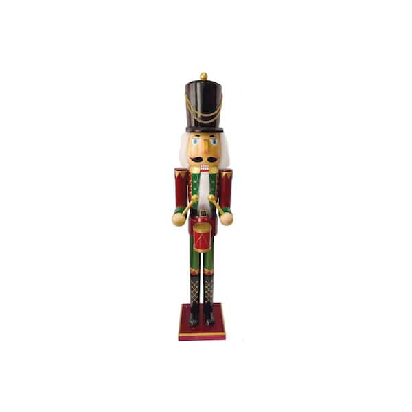 Santa's Workshop 36 in. Drummer Nutcracker