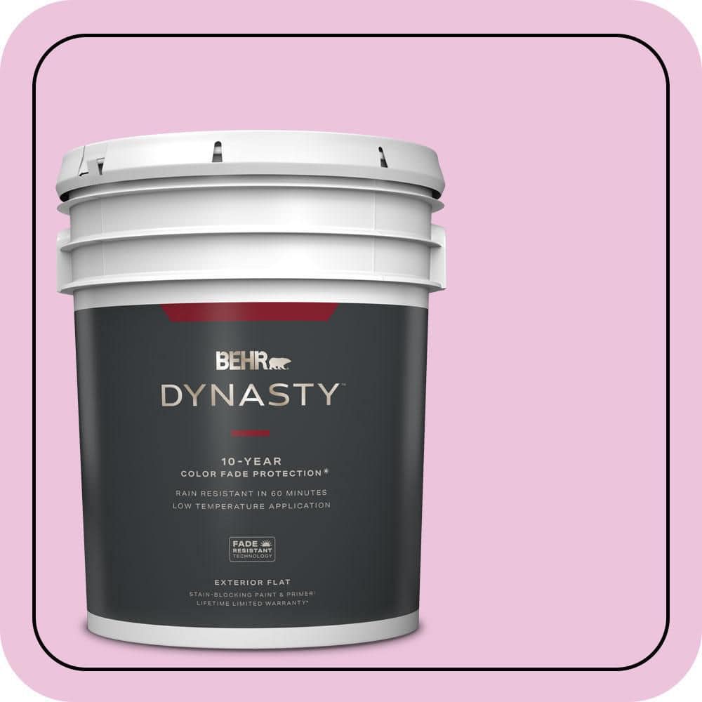 5 gal. #680A-2 Sugar Sweet Flat Exterior Stain-Blocking Paint & Primer price history on PriceWatchPro