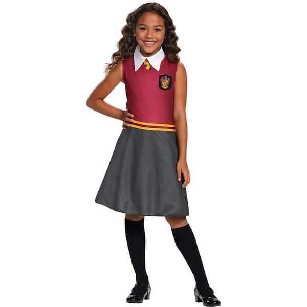 Disguise Girl's Classic Harry Potter Gryffindor Dress Costume - Medium - Kids Halloween Costume