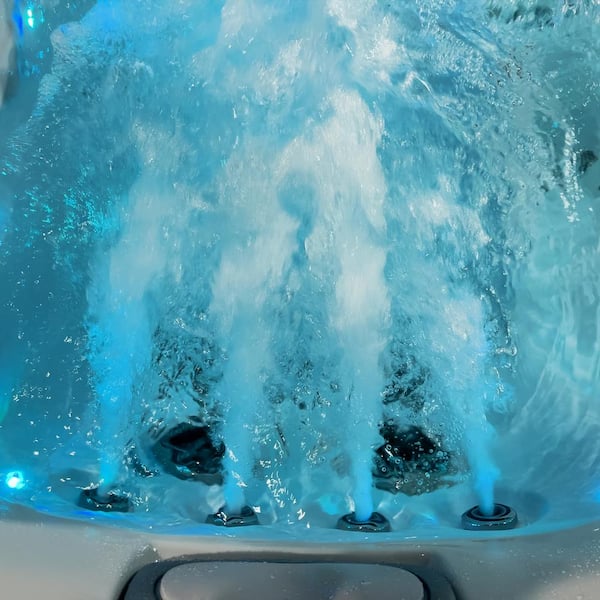 AquaLife Scenic 6-Person 69-Jet 240 V Spa Hot Tub with Lounger 4