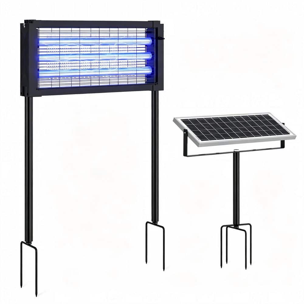 20-Watt 3,000 sq.ft. Electric Indoor/Outdoor Bug Zapper Insect Killer for Patio Garden Features Solar Panel (1-Pack) price history on PriceWatchPro