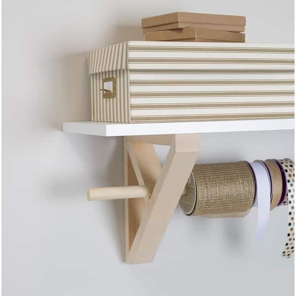 Hardwood Round Dowel - 48 in. x 0.3125 in. - Sanded and Ready for Finishing - Versatile Wooden Rod for DIY Home Projects