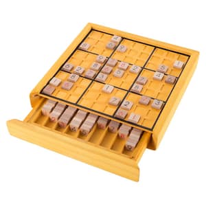 Wooden Sudoku Board Game Set