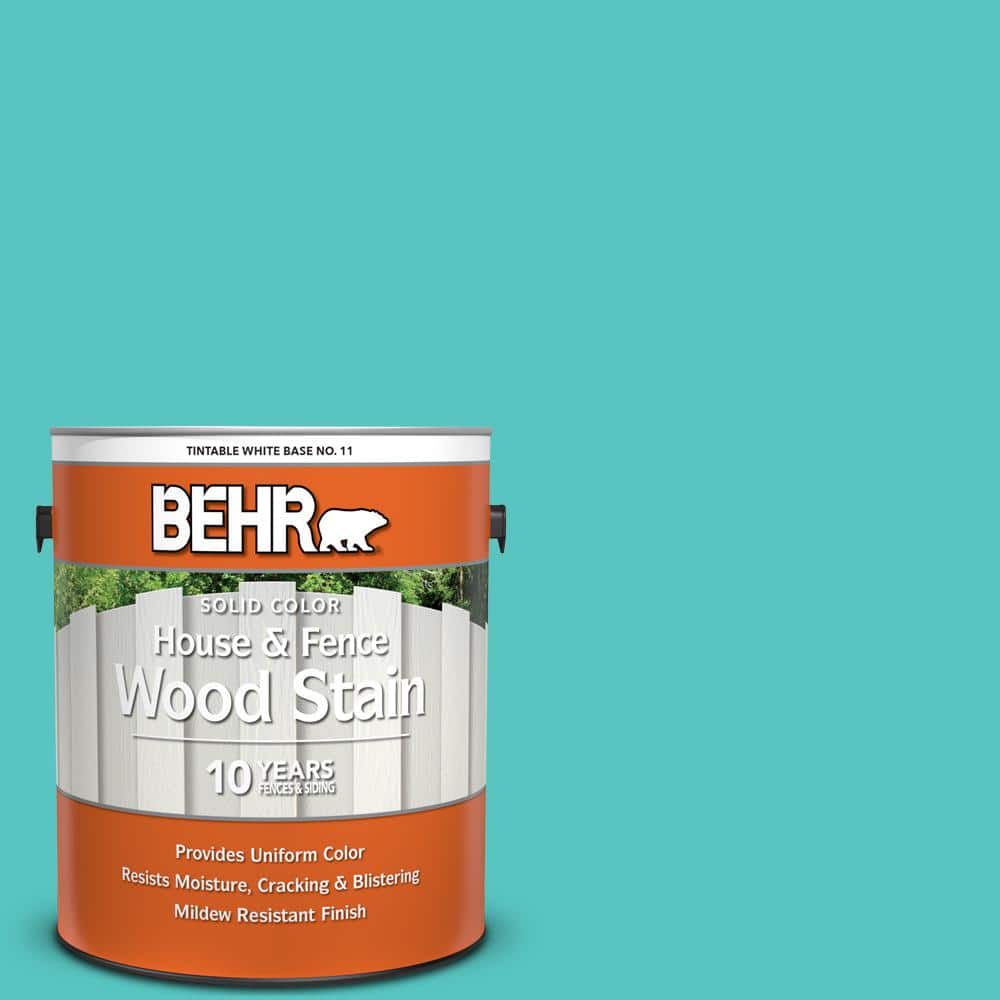 1 gal. #490B-4 Sea Life Solid Color House and Fence Exterior Wood Stain