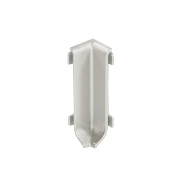Schluter Designbase-SL Matte White Aluminum 3-1/8 in. x 1 in. Metal 90-Degree Inside Corner