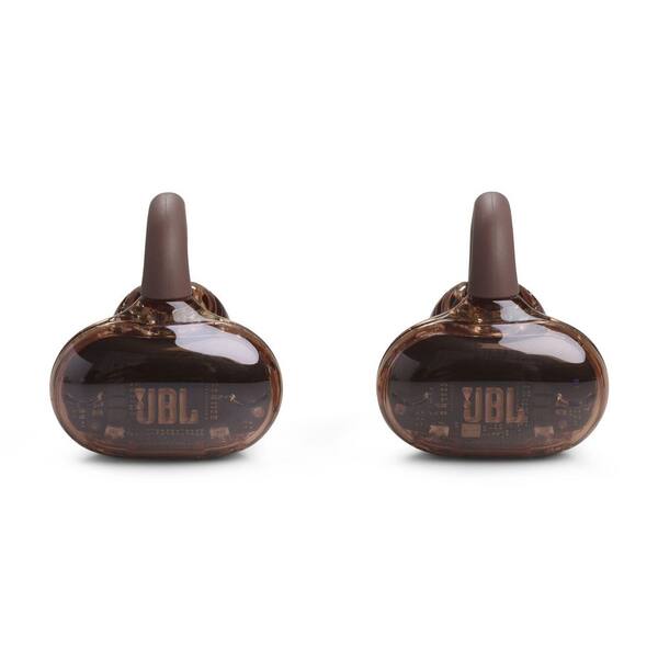 JBL Sound Gear Clips TWS Brown Wireless BT Earbud and In-Ear