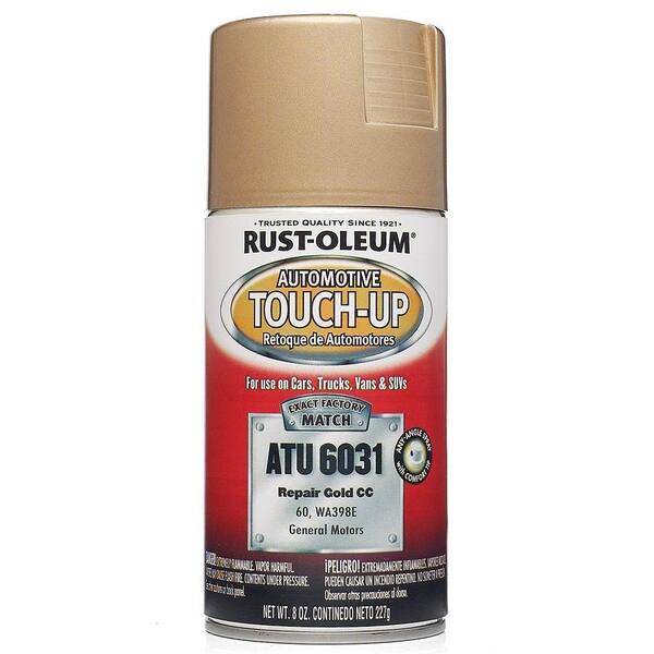 Rust-Oleum Automotive 8 oz. Repair Gold Auto Touch-Up Spray (6-Pack)