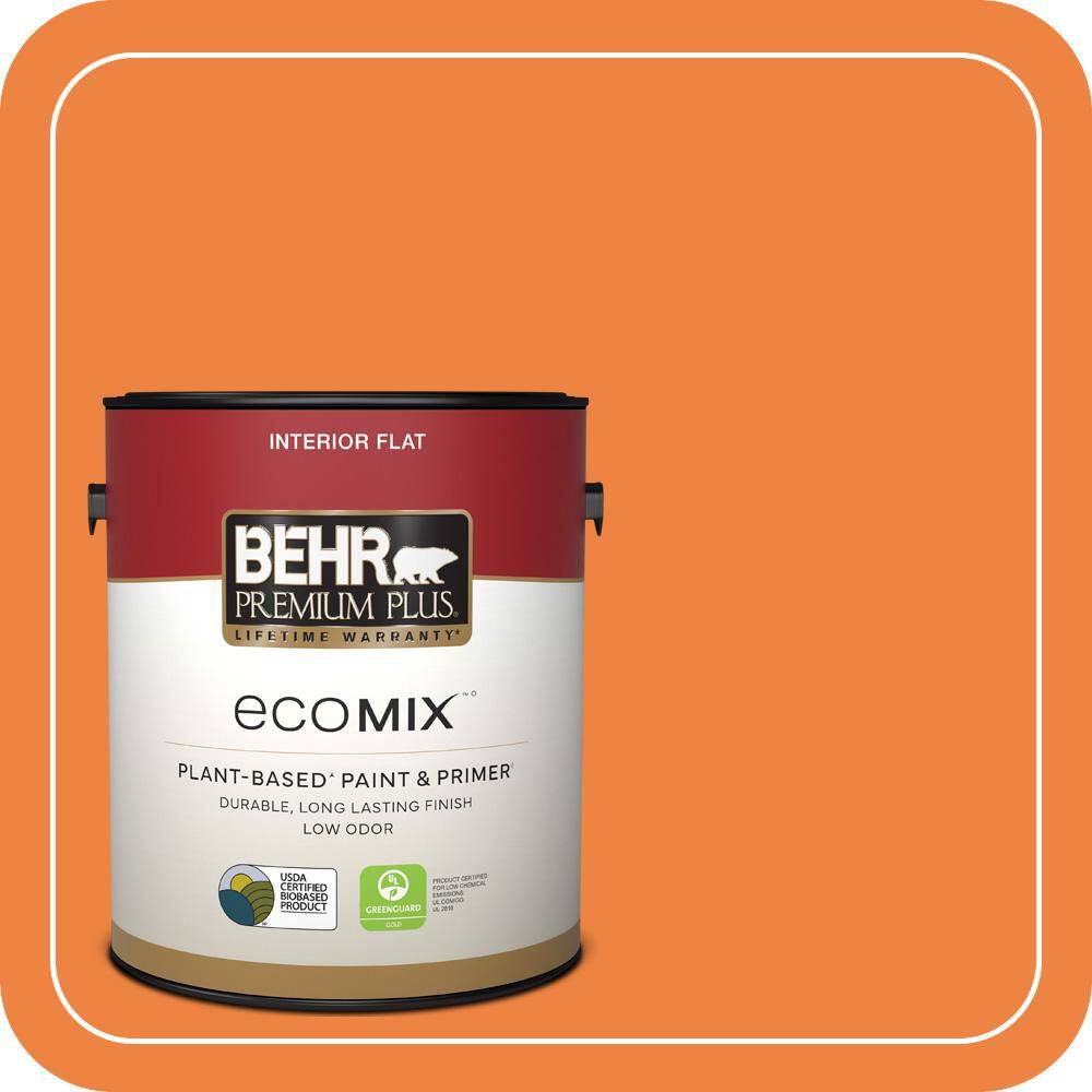 1 gal. #P220-7 Construction Zone Flat EcoMix Plant-Based Interior Paint & Primer price history on PriceWatchPro