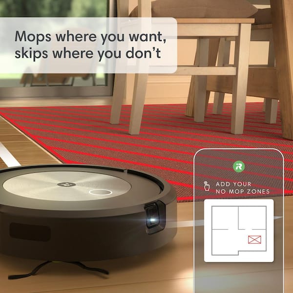 iRobot Roomba Combo i5+ Self-Emptying Robot Vacuum and Mop i557020