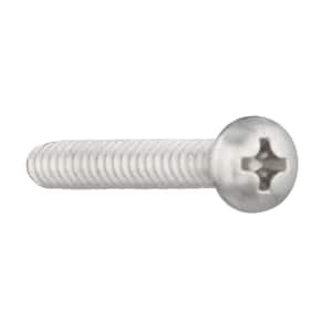 #12 x 2 in. Stainless Steel Phillips Pan Head Sheet Metal Screw (2-Pack)